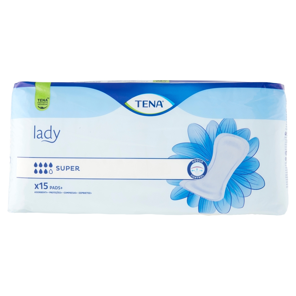 Tena lady Super Pads+ 15 pz